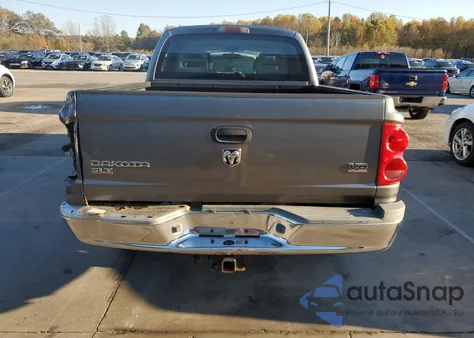 2006 Dodge Dakota Quad Slt из США, поврежденный, VIN 1D7HW48N66S502183